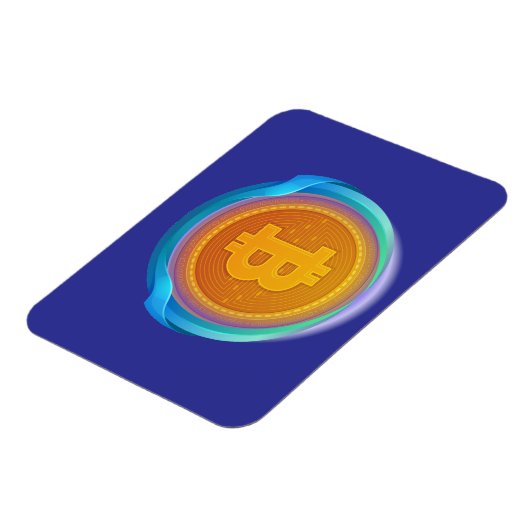 CRYPTOCURRENCY BITCOIN MAGNEET (Linkerzijde)