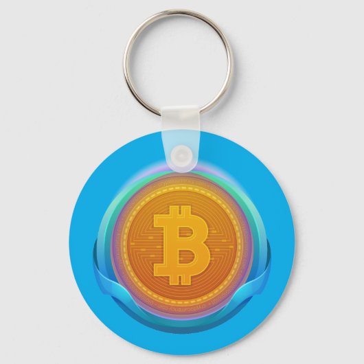 CRYPTOCURRENCY BITCOIN SLEUTELHANGER (Voorkant)