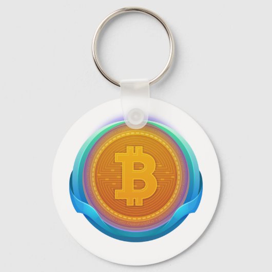 CRYPTOCURRENCY BITCOIN SLEUTELHANGER (Achterkant)
