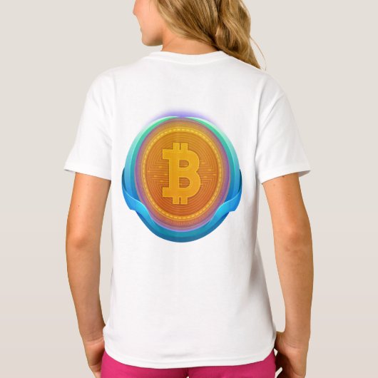 CRYPTOCURRENCY BITCOIN T-SHIRT (Achterkant)