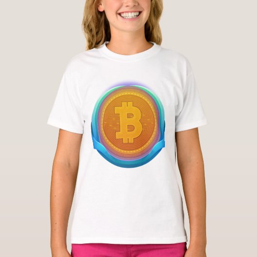 CRYPTOCURRENCY BITCOIN T-SHIRT (Voorkant)