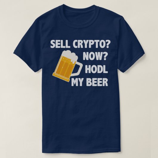 Cryptocurrency Crypto Bitcoin Grappig Hotel T-shirt (Design voorkant)