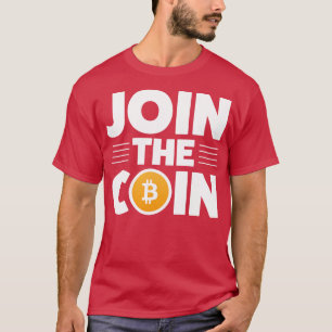 Cryptocurrency Crypto Bitcoin Grappig Houd je aan T-shirt