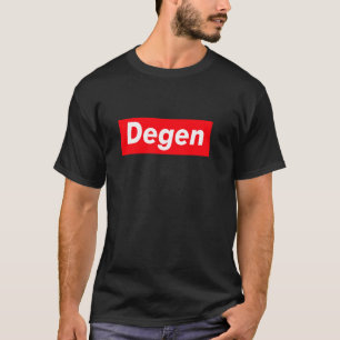 Cryptocurrency Day Trader Mannen Women Degen Crypt T-shirt