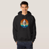 Cryptocurrency Ether Blockchain Etereum Retro Suns Hoodie (Voorkant volledig)