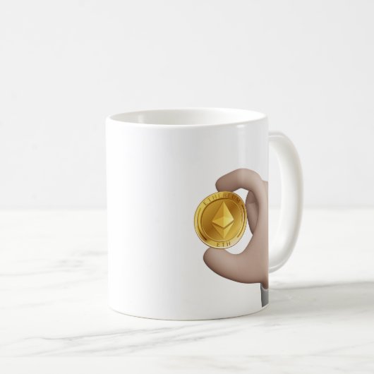 CRYPTOCURRENCY ETHERUM KOFFIEMOK (Voorkant rechts)