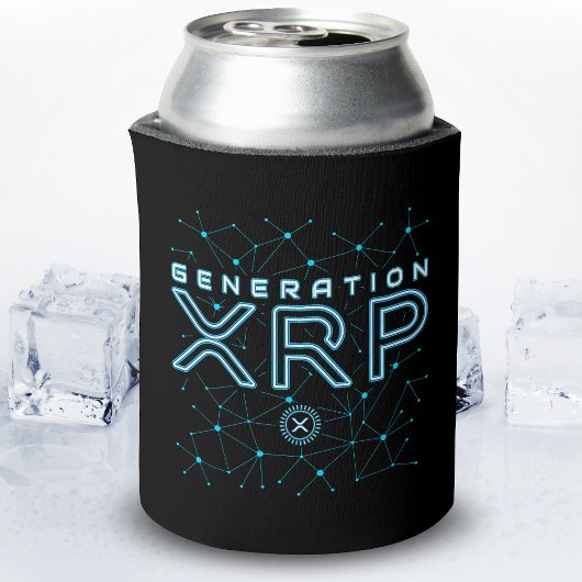 Cryptocurrency Generation XRP Crypto Blockchain Blikjeskoeler
