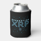 Cryptocurrency Generation XRP Crypto Blockchain Blikjeskoeler (Blikje Voorkant)
