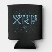 Cryptocurrency Generation XRP Crypto Blockchain Blikjeskoeler (Achterkant)