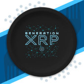 Cryptocurrency Generation XRP Crypto Blockchain Papieren Bordje