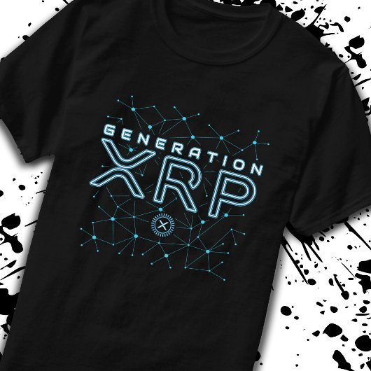 Cryptocurrency Generation XRP Crypto Blockchain T-shirt