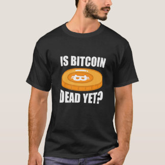 Cryptocurrency is bitmunt dood, maar t-shirt