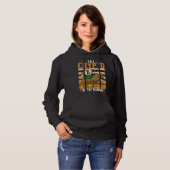 Cryptocurrency Leven Crypto Doe Het Praten Handel Hoodie (Voorkant volledig)
