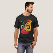 Cryptocurrency lifestyle ik praat over Crypto Trad T-shirt (Voorkant volledig)