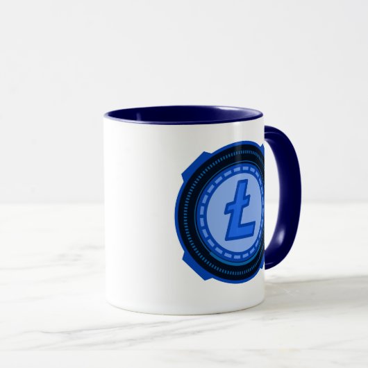 CRYPTOCURRENCY LITECOIN MOK (Voorkant rechts)