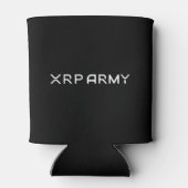 Cryptocurrency Meme XRP Army Quote Hodl Crypto Blikjeskoeler (Achterkant)