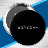 Cryptocurrency Meme XRP Army Quote Hodl Crypto Ronde Button 4,0 Cm