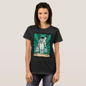 Cryptocurrency Talk  To The Moon Solana Space Man  T-shirt (Voorkant volledig)