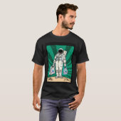 Cryptocurrency Talk To The Moon Solana Space Man T-shirt (Voorkant volledig)