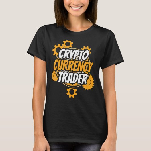 Cryptocurrency Trader Trade Cryptos Crypto Trading T-shirt (Voorkant)