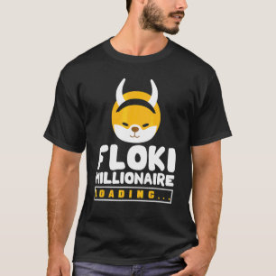 Cryptocurrency voor mannen Floki Crypto Million T-shirt