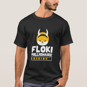 Cryptocurrency voor mannen Floki Crypto Million T-shirt