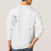 Cryptocurrency vs. Dingen lang Sleeve T-shirt (Achterkant)