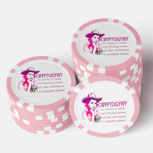 Cryptogyny Poker Chip (Opstapeling)