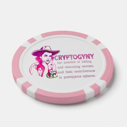 Cryptogyny Poker Chip (Enkel)