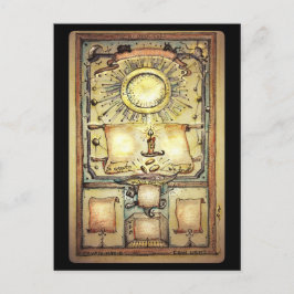 'CryptoMagic' aanpasbare portemonnee of HODL-kaart Uitnodiging Briefkaart