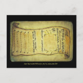 'CryptoMagic' aanpasbare portemonnee of HODL-kaart Uitnodiging Briefkaart (Achterkant)