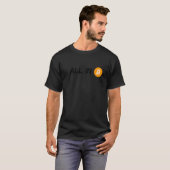 Cryptomunt Blockchain Cryptocurrency Fun T-shirt (Voorkant volledig)