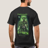Cryptonian83 Team T-shirt met handtekening (Achterkant)