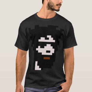 CryptoPunk 15 Mannelijke met baard- en zonnebril-k T-shirt