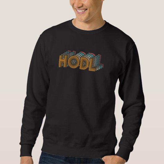 Cryptovaluta Hodl Bitcoin Btc Trui (Voorkant)
