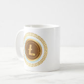 CRYPTOVALUTA LITECOIN KOFFIEMOK (Voorkant links)