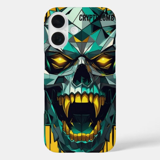 CRYPTOZOMB Case-Mate iPhone CASE (Achterkant)