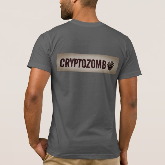 CRYPTOZOMB T-shirt (Achterkant)