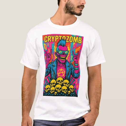 CRYPTOZOMB T-SHIRT (Voorkant)