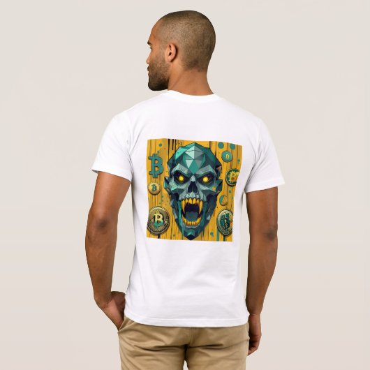 CRYPTOZOMB T-SHIRT (Achterkant volledig)