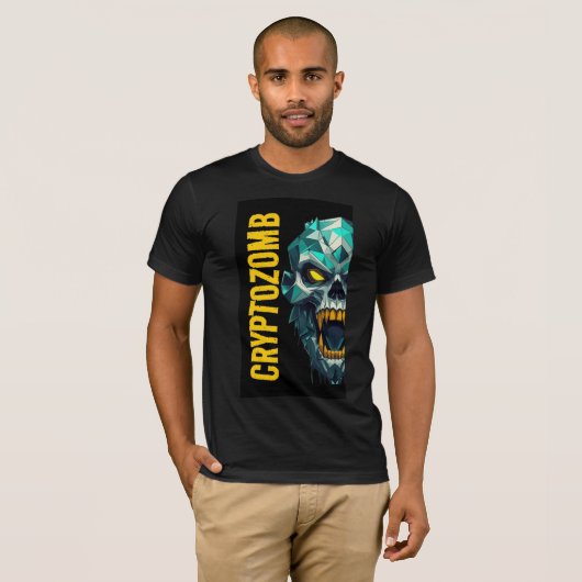 CRYPTOZOMB T-SHIRT (Voorkant volledig)
