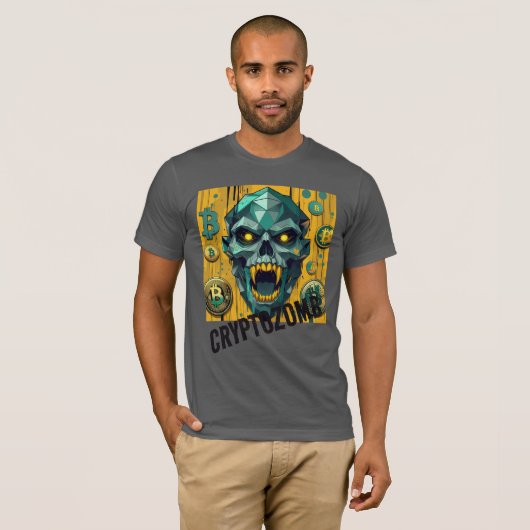 CRYPTOZOMB T-SHIRT (Voorkant volledig)