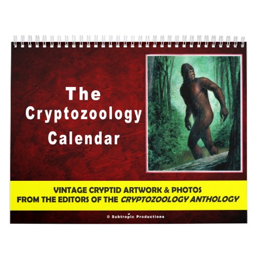 CRYPTOZOÖLOGIE KALENDER (Hoes)