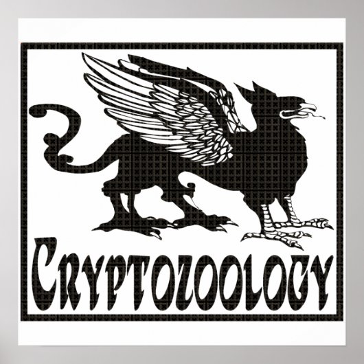 cryptozoölogie poster (Voorkant)