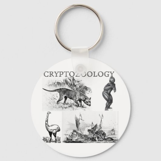 cryptozoölogie-sleutelhanger sleutelhanger (Voorkant)