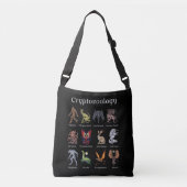 Cryptozoölogy Cryptid Creatures Crossbody Tas (Voorkant)