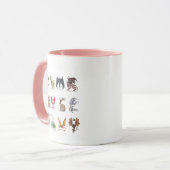 Cryptozoölogy Cryptid Creatures Mok (Voorkant links)