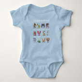 Cryptozoology Cryptid Creatures Romper (Voorkant)