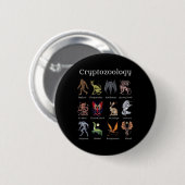 Cryptozoölogy Cryptid Creatures Ronde Button 5,7 Cm (Voorkant /achterkant)