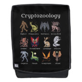 Cryptozoölogy Cryptid Creatures Rugtassen (Voorkant)